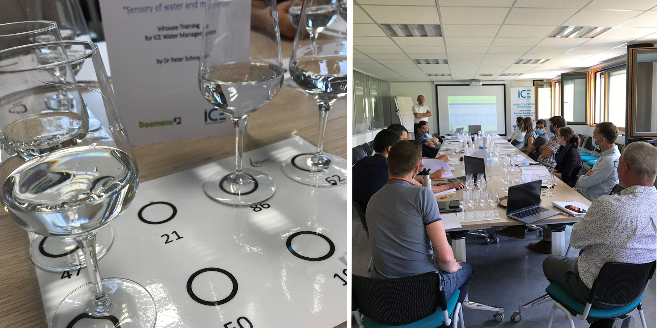 recettes d'eau - water recipes recettes d'eau et tests sensoriels - water recipes and sensory tests