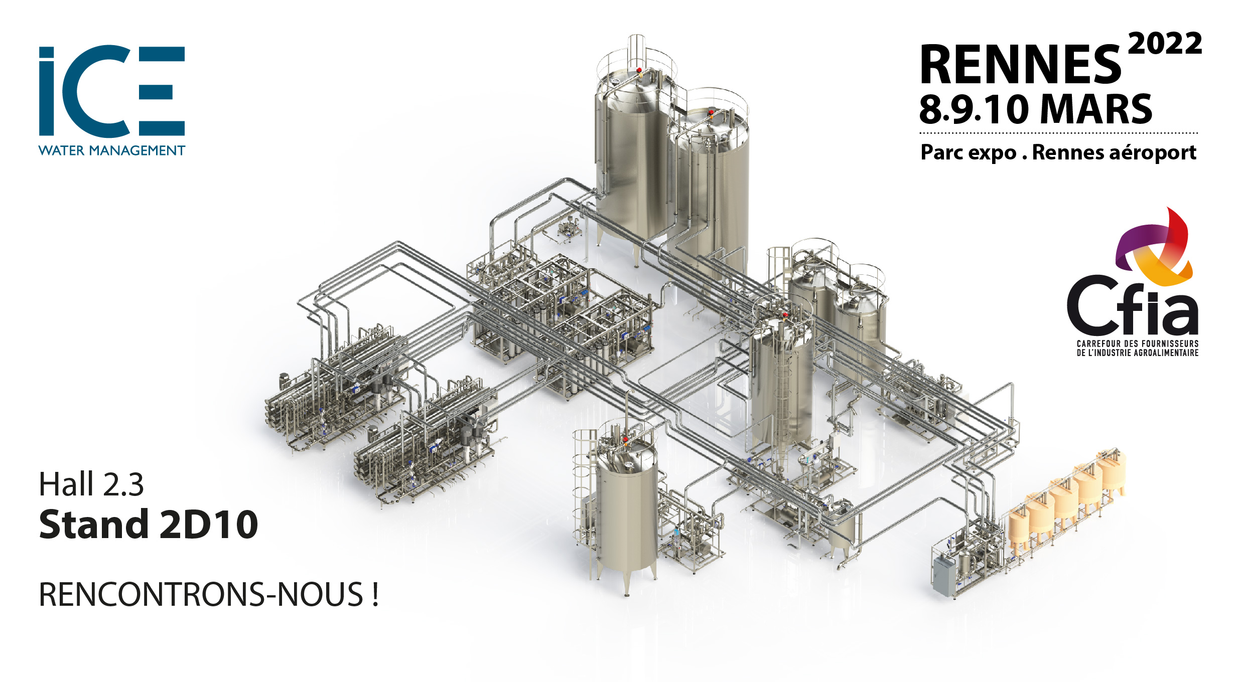 ICE Water Management au CFIA Rennes ICE Water Management au CFIA Rennes