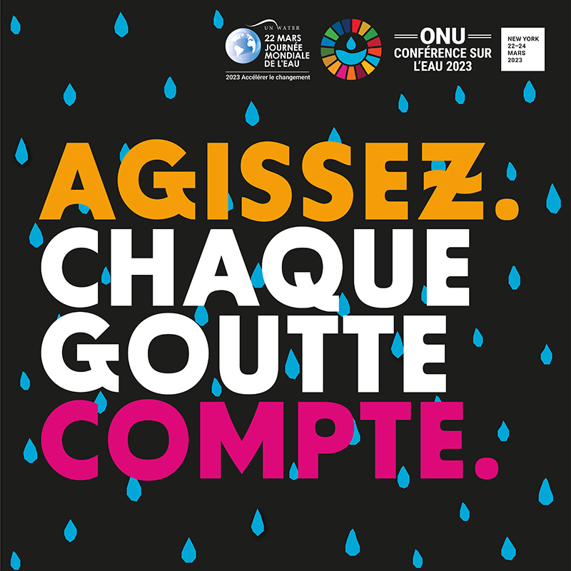 Journée mondiale de l'eau - Accélérer le changement