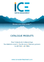 Catalogue Produits ICE Water Management