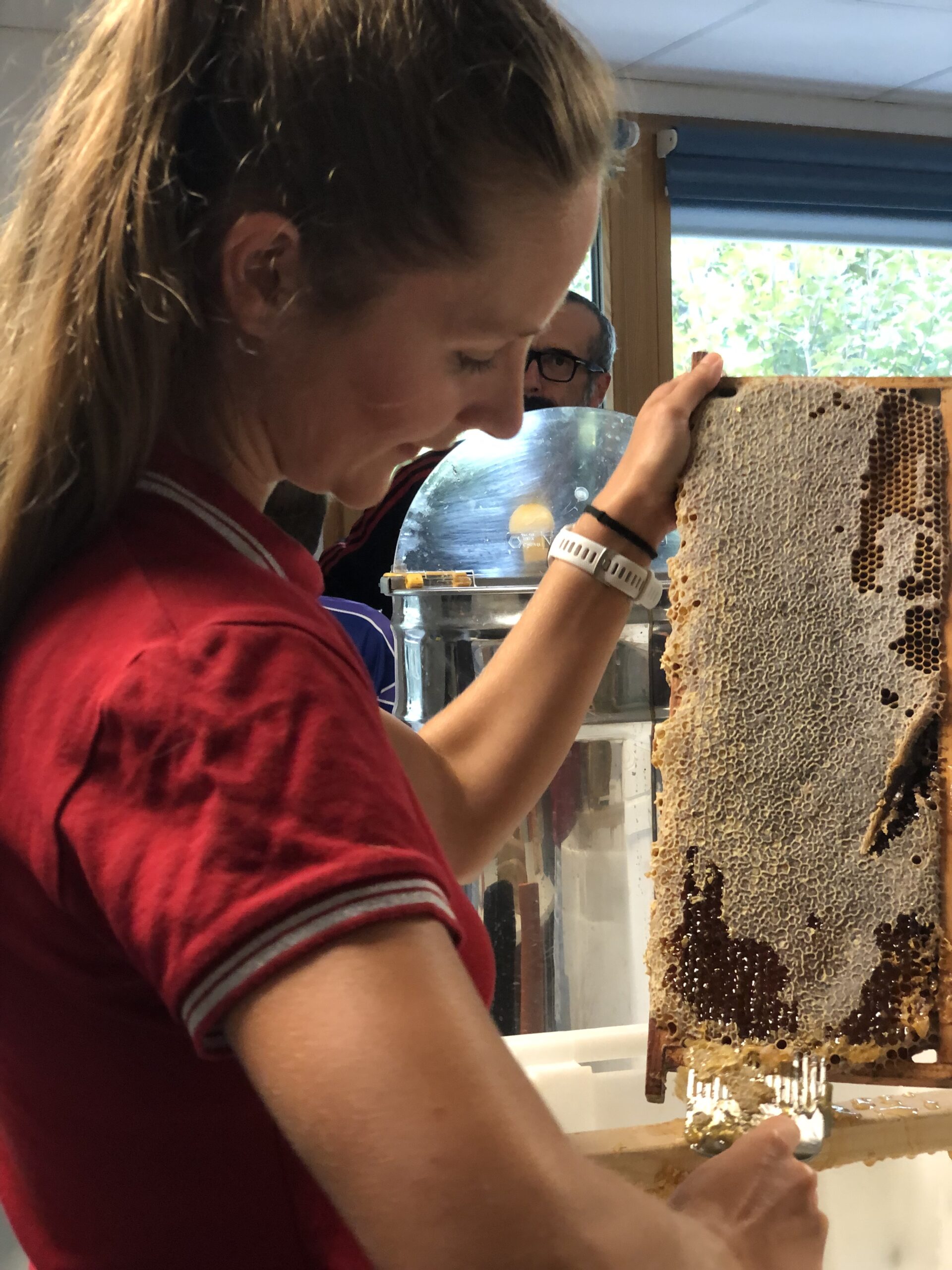 4-scaled atelier extraction du miel - Honey extraction workshop