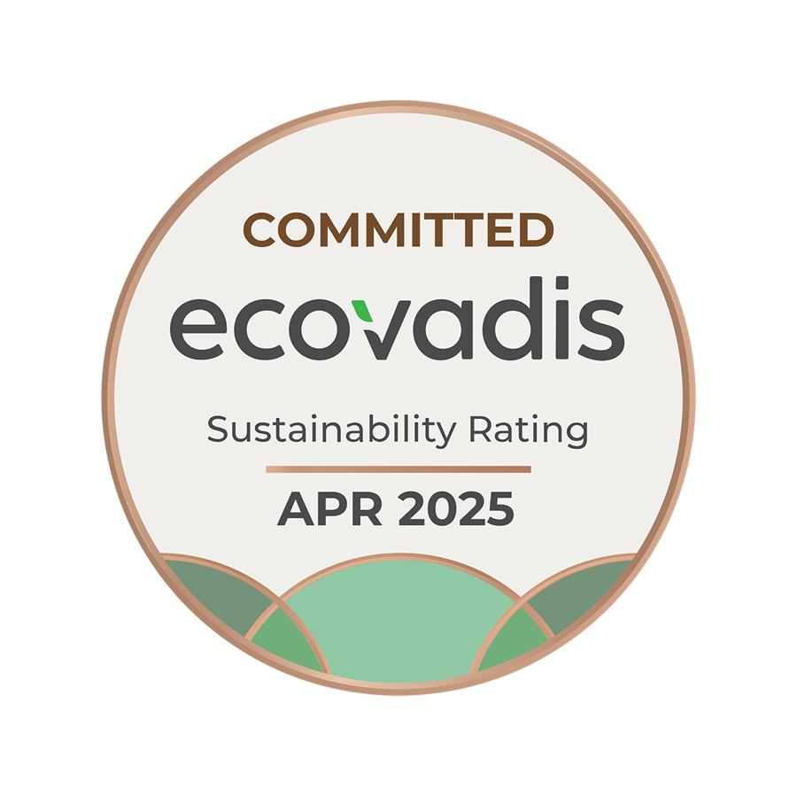 une évaluation EcoVadis et un badge pour ICE - An EcoVadis assessment and a badge for ICE