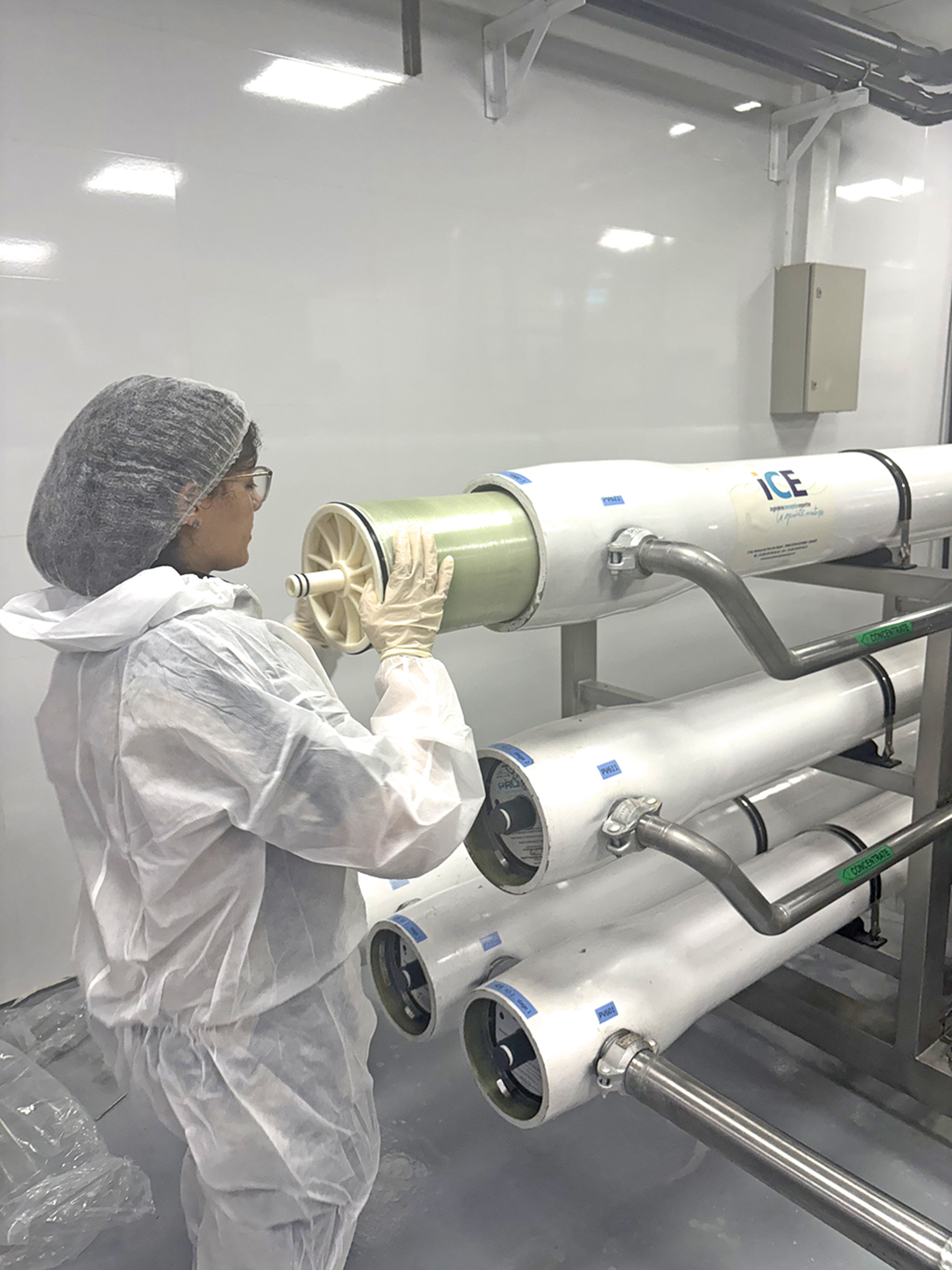 remplacement des membranes d’osmose inverse – replacement of reverse osmosis membranes 1 remplacement des membranes d'osmose inverse - replacement of reverse osmosis membranes