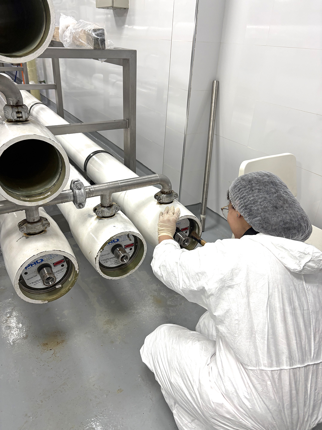 remplacement des membranes d’osmose inverse – replacement of reverse osmosis membranes 1b remplacement des membranes d'osmose inverse - replacement of reverse osmosis membranes
