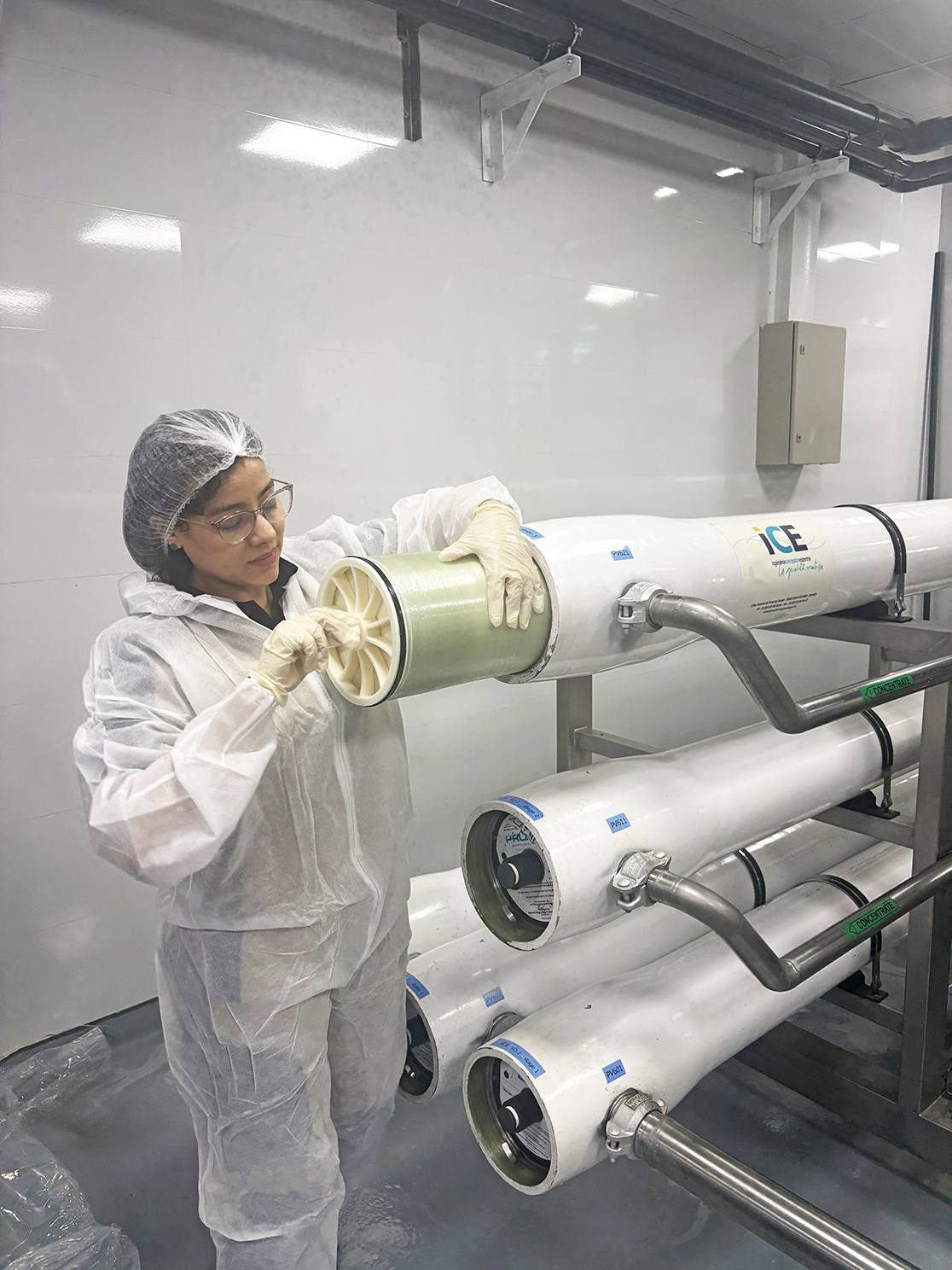 remplacement des membranes d’osmose inverse – replacement of reverse osmosis membranes 6